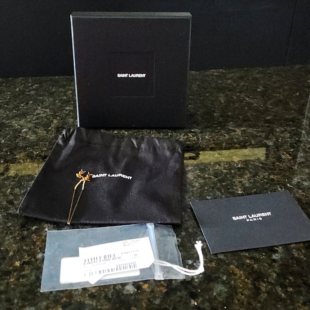 Saint laurent earrings